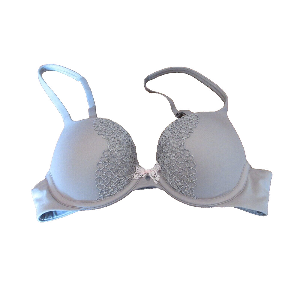 Victorias Secret Bra 32B Taupe Body by Victoria No Wire Back Closure Wireless